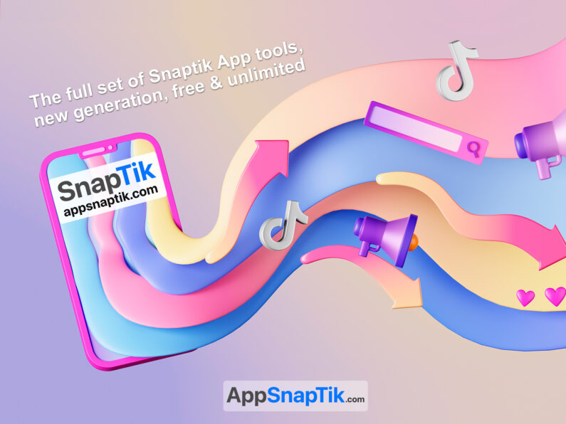 AppSnapTik.com Snaptik App Tiktok, download Tiktok videos without logo