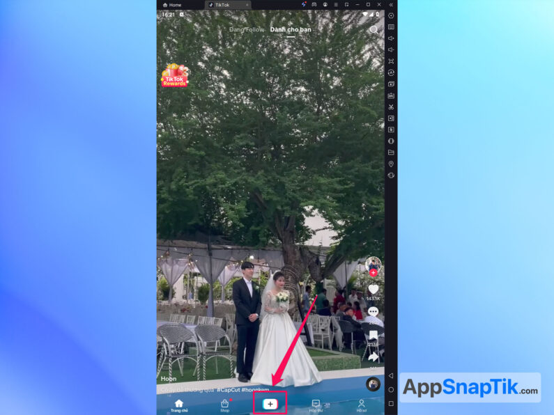 Cómo tomar fotos en TikTok usando una computadora con un emulador