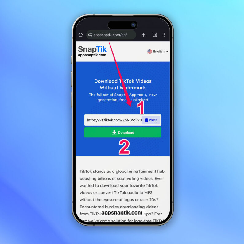 Cách lưu ảnh trên TikTok không dính logo