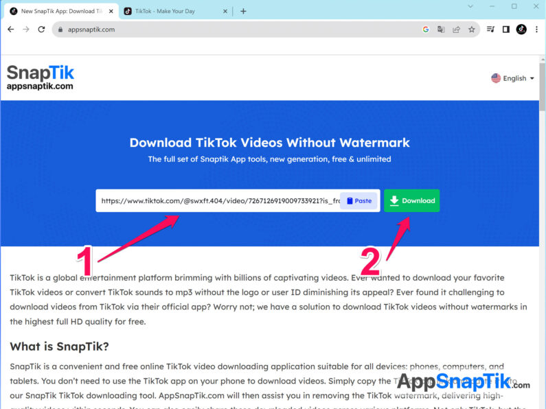 Cách xóa logo TikTok online trên máy tính nhanh và không quảng cáo