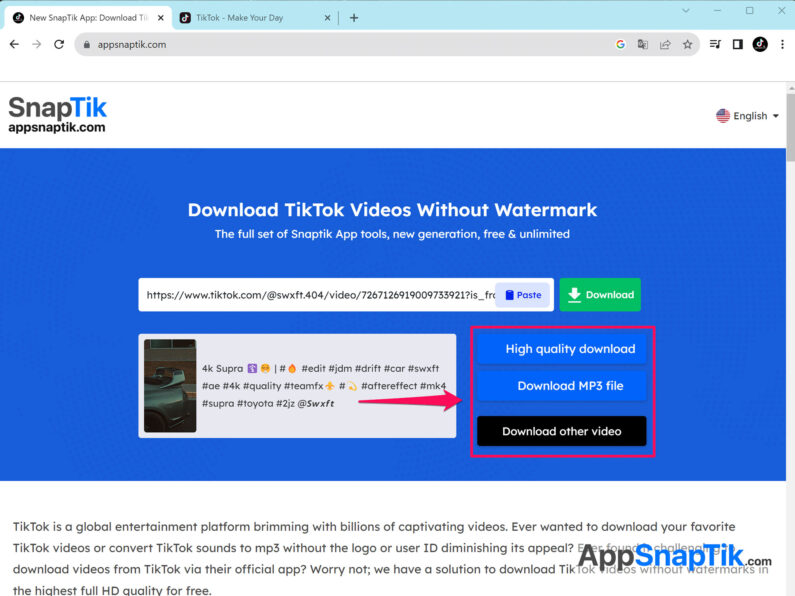 Cách xóa logo TikTok online trên máy tính nhanh và không quảng cáo