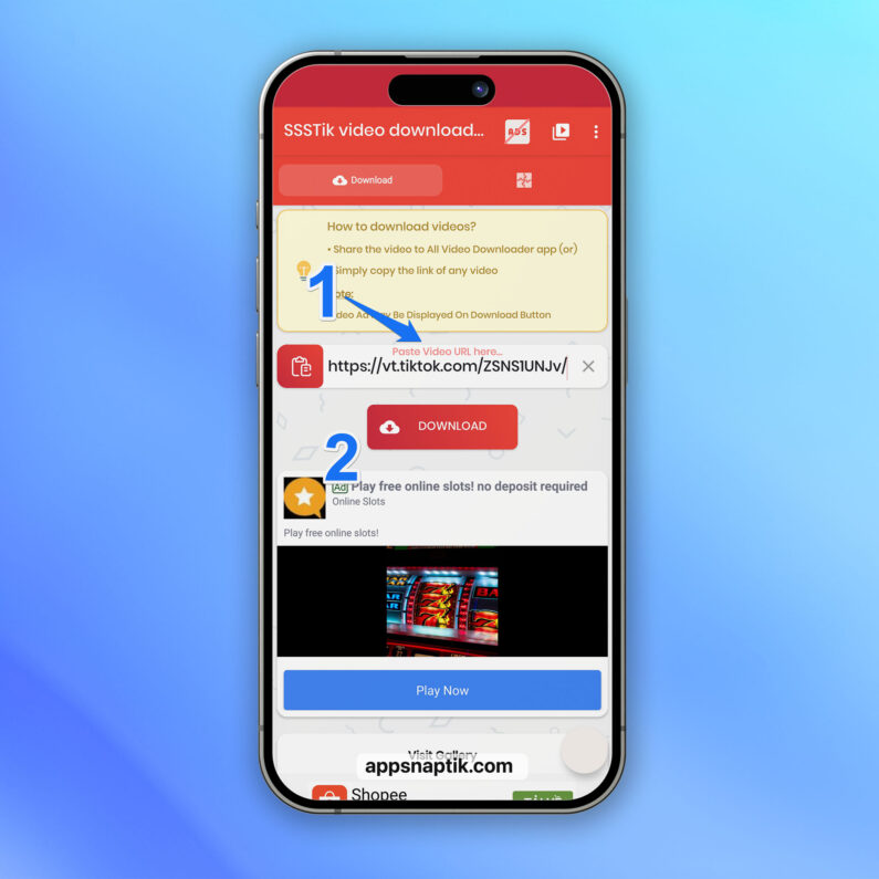 SSStik - Ứng dụng xóa logo TikTok trên điện thoại Android